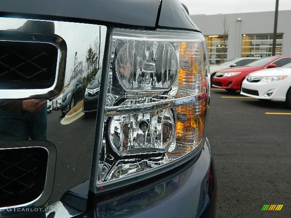 2011 Silverado 1500 LS Extended Cab - Imperial Blue Metallic / Dark Titanium photo #9