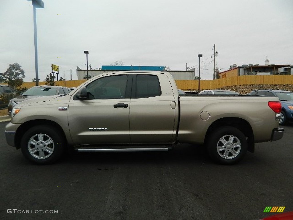 2008 Tundra SR5 Double Cab - Desert Sand Mica / Beige photo #6