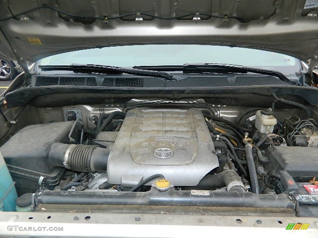 2008 Tundra SR5 Double Cab - Desert Sand Mica / Beige photo #12