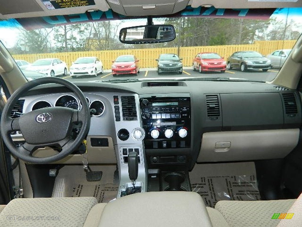 2008 Tundra SR5 Double Cab - Desert Sand Mica / Beige photo #15