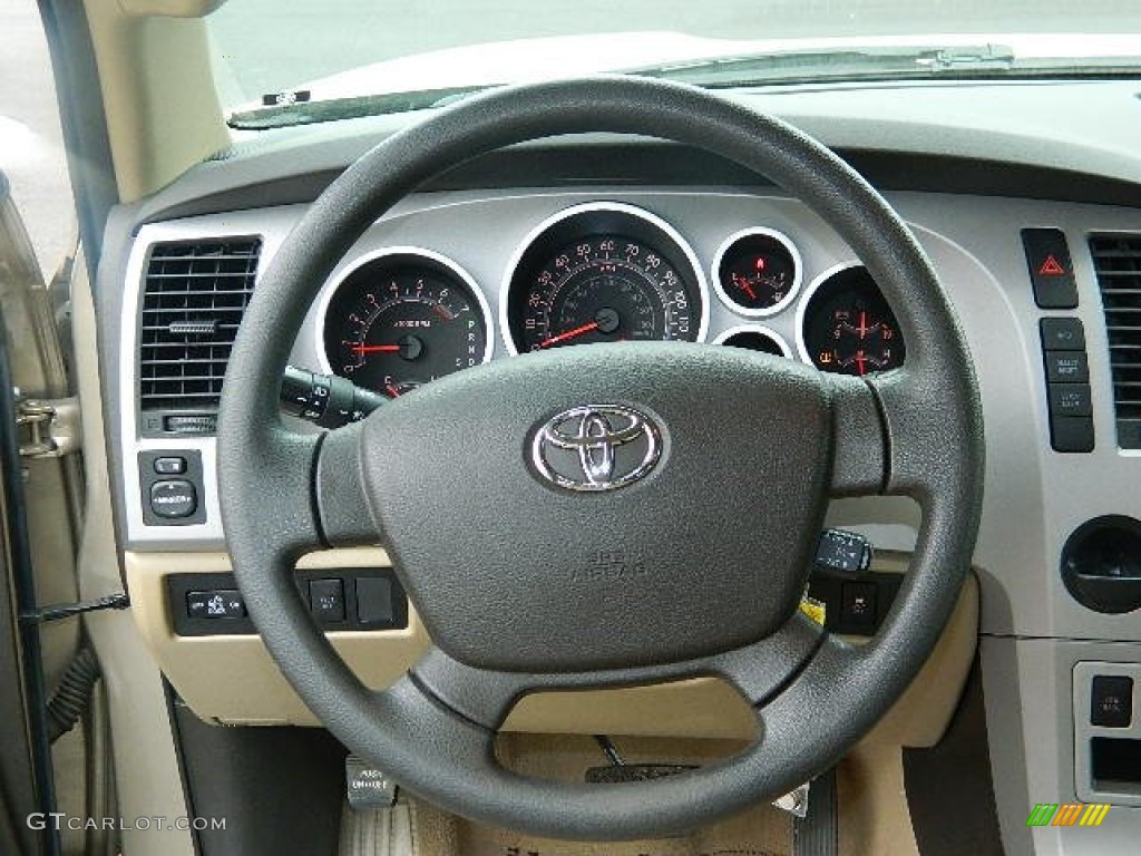 2008 Tundra SR5 Double Cab - Desert Sand Mica / Beige photo #16