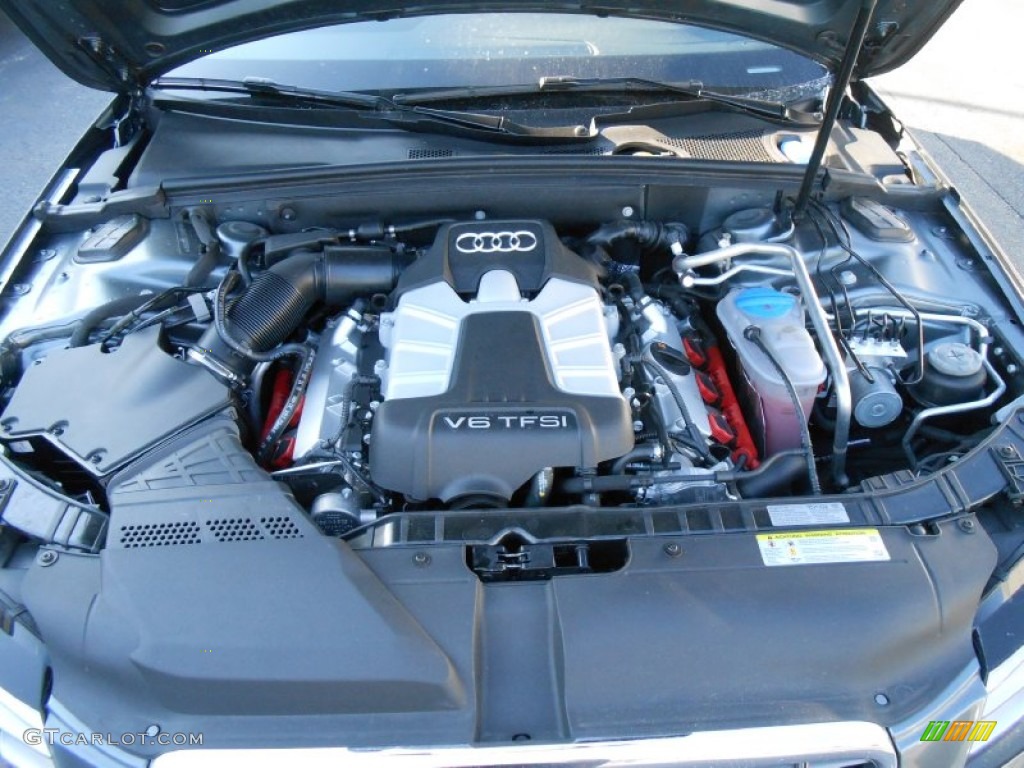 2012 Audi S4 3.0T quattro Sedan 3.0 Liter FSI Supercharged DOHC 24-Valve VVT V6 Engine Photo #76334855