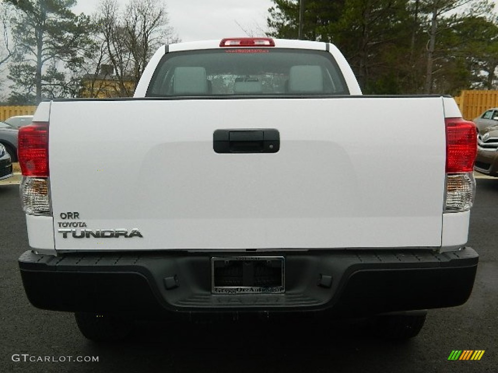 2011 Tundra Double Cab - Super White / Graphite Gray photo #4