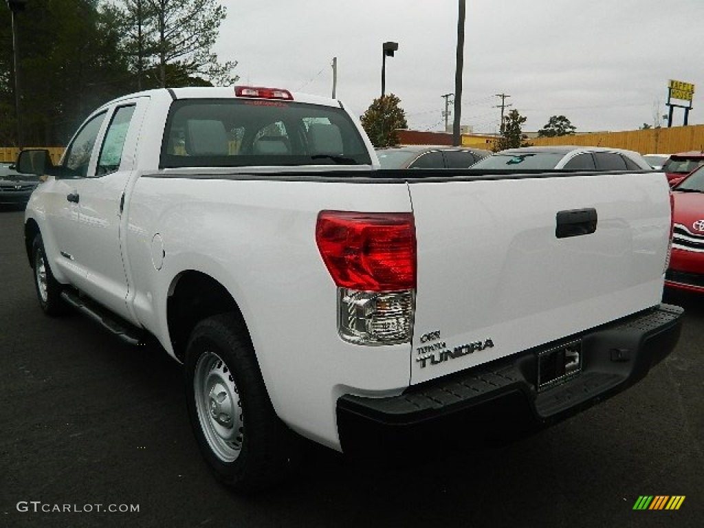 2011 Tundra Double Cab - Super White / Graphite Gray photo #5