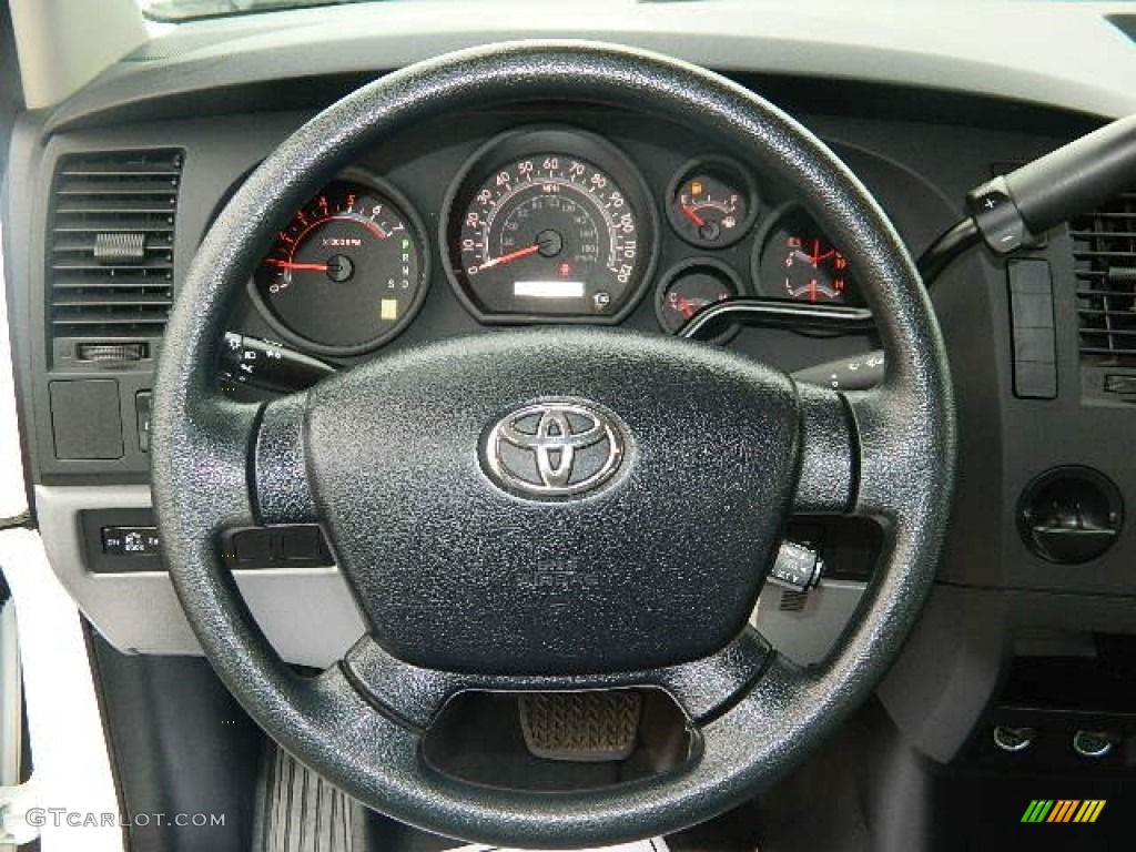 2011 Tundra Double Cab - Super White / Graphite Gray photo #16