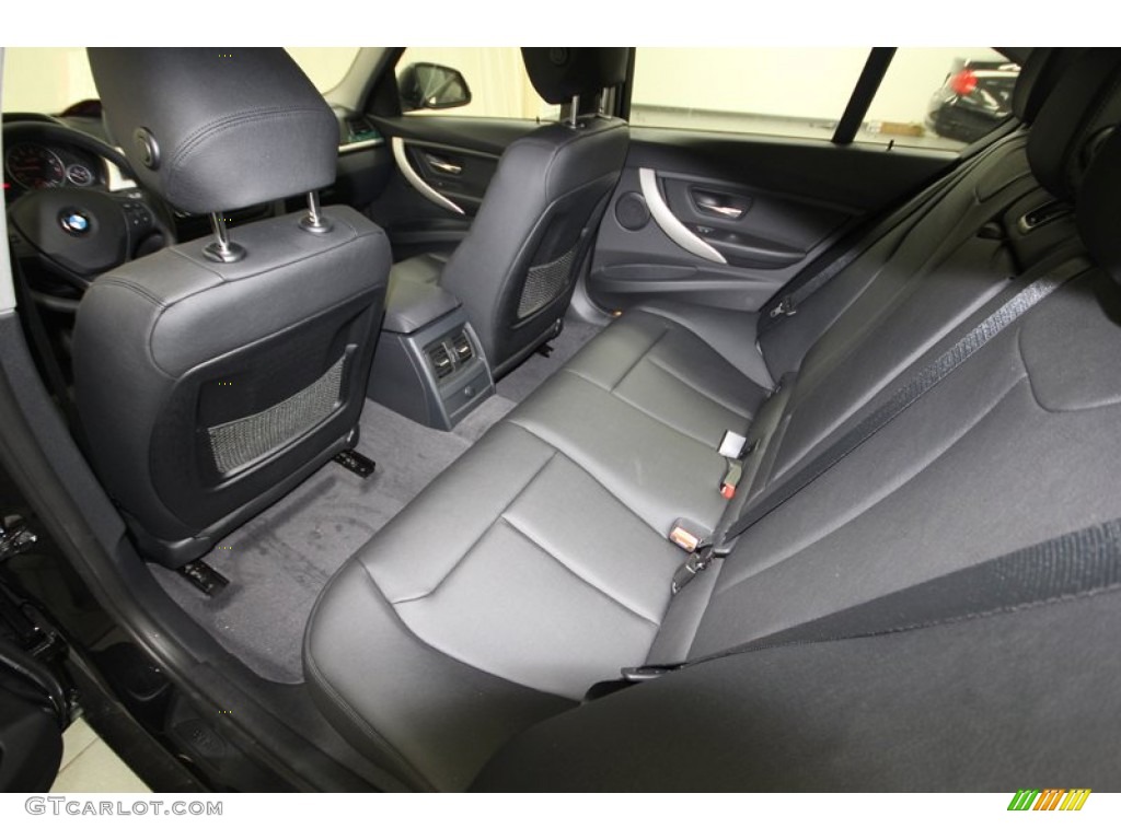 2013 BMW 3 Series 328i Sedan Rear Seat Photo #76335528
