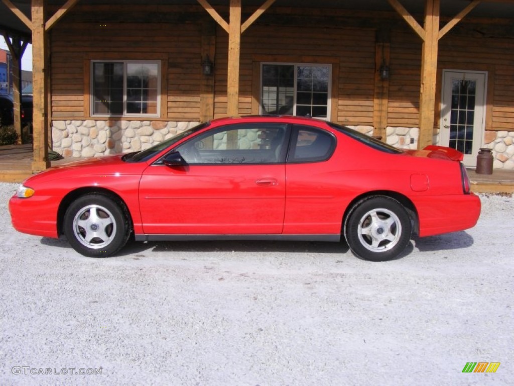 Victory Red 2004 Chevrolet Monte Carlo LS Exterior Photo #76335930
