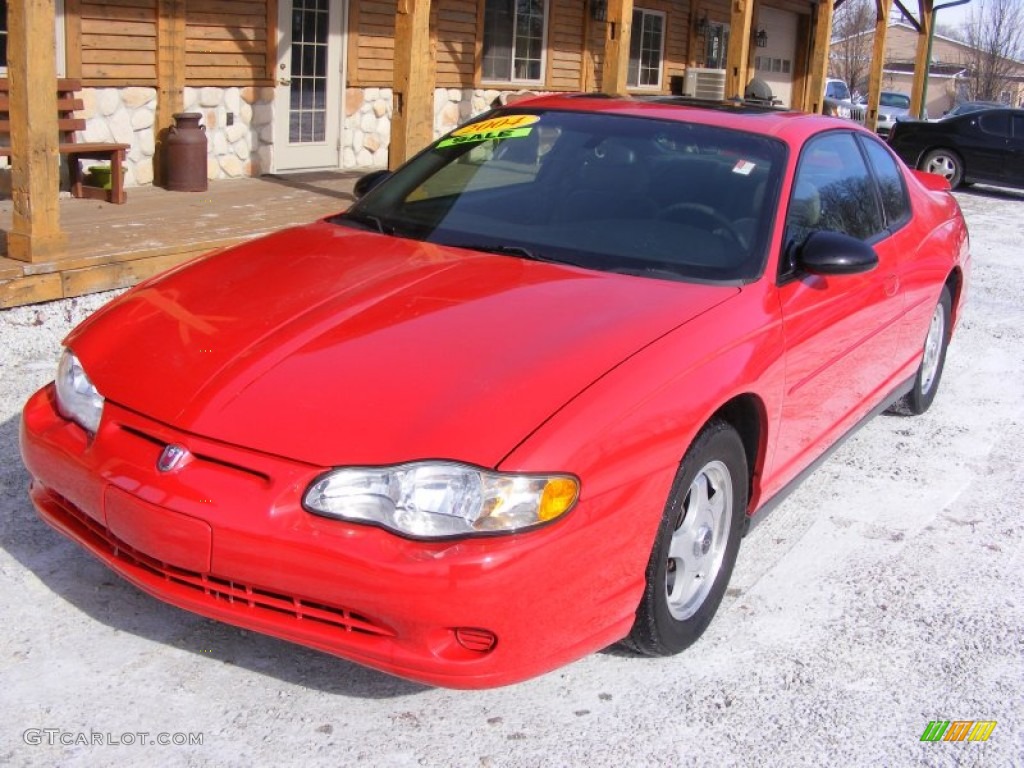 Victory Red 2004 Chevrolet Monte Carlo LS Exterior Photo #76335964
