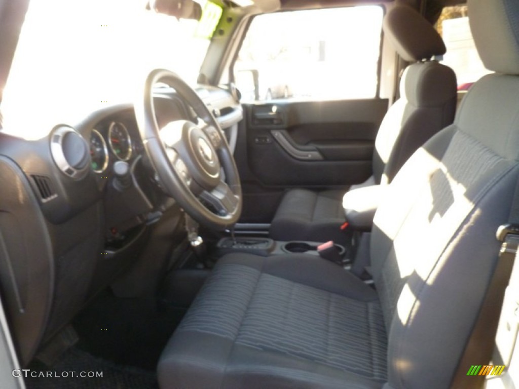 2011 Wrangler Sport S 4x4 - Bright Silver Metallic / Black photo #13