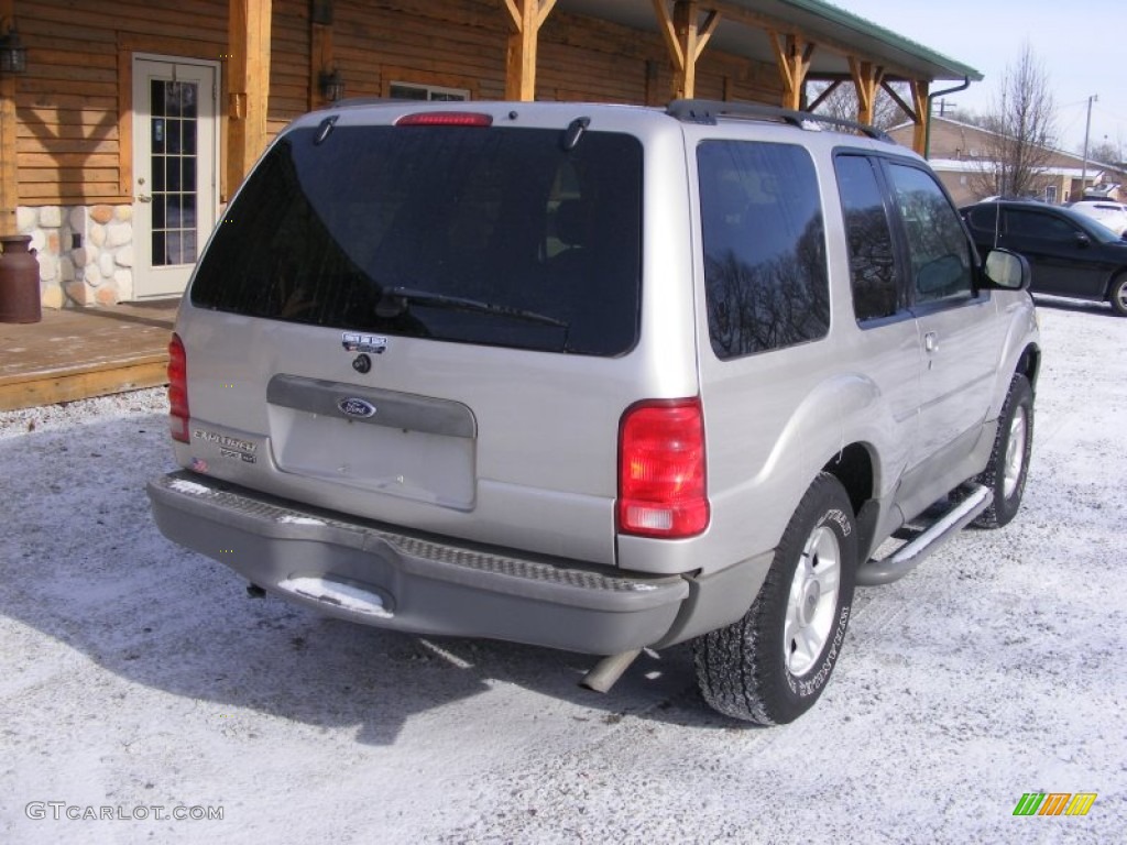 2003 Explorer Sport XLT 4x4 - Silver Birch Metallic / Graphite Grey photo #3