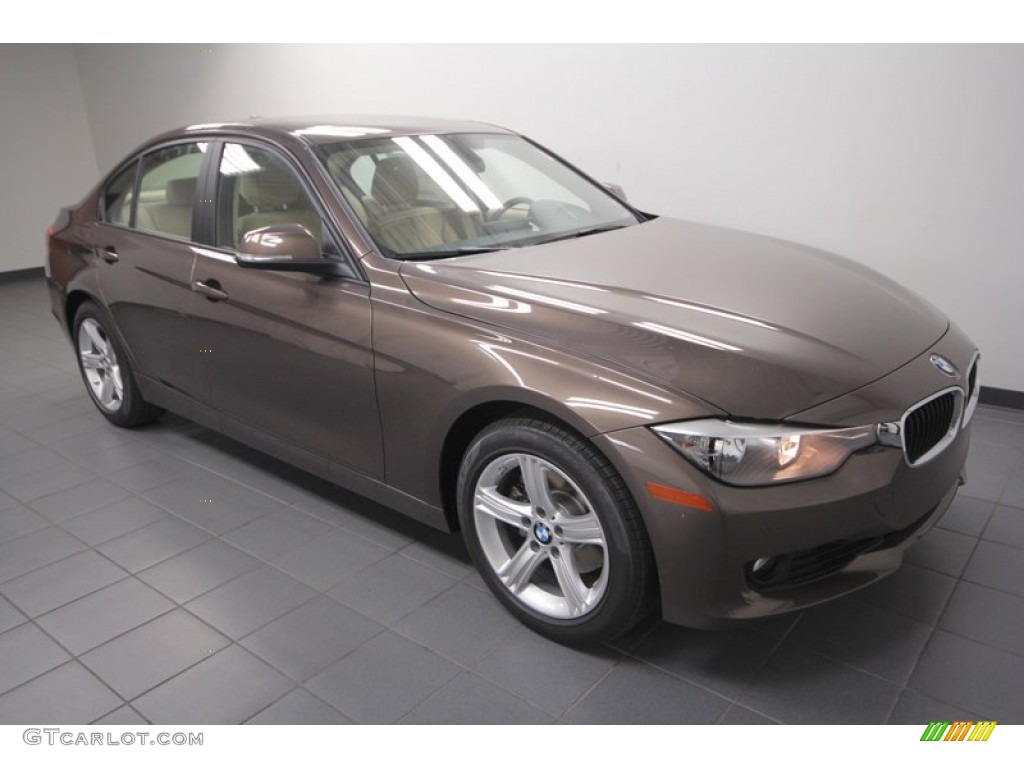 2013 3 Series 328i Sedan - Sparkling Bronze Metallic / Venetian Beige photo #6