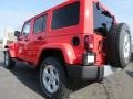 Rock Lobster Red - Wrangler Unlimited Sahara 4x4 Photo No. 2