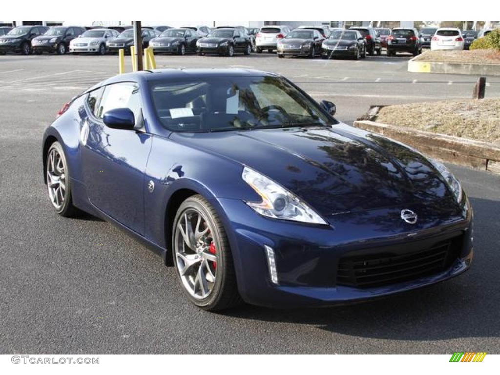 2013 370Z Sport Touring Coupe - Midnight Blue / Black photo #1