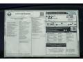 2013 Nissan 370Z Sport Touring Coupe Window Sticker