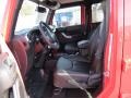 2013 Rock Lobster Red Jeep Wrangler Unlimited Sahara 4x4  photo #7