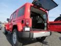 2013 Rock Lobster Red Jeep Wrangler Unlimited Sahara 4x4  photo #10