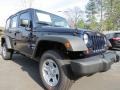 2013 True Blue Pearl Jeep Wrangler Unlimited Sport 4x4  photo #4