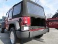 2013 Deep Cherry Red Crystal Pearl Jeep Wrangler Unlimited Sport S 4x4  photo #9