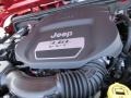 2013 Deep Cherry Red Crystal Pearl Jeep Wrangler Unlimited Sport S 4x4  photo #10
