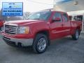 2011 Fire Red GMC Sierra 1500 SLE Extended Cab 4x4  photo #1
