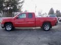 2011 Fire Red GMC Sierra 1500 SLE Extended Cab 4x4  photo #8