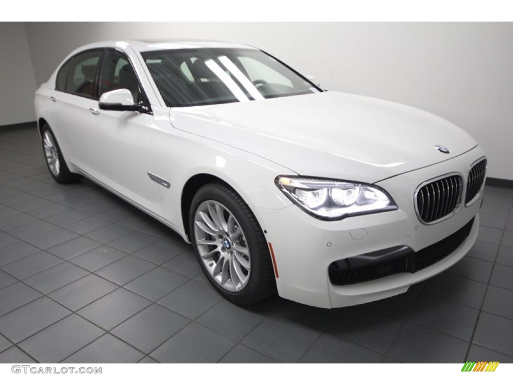 Alpine White 2013 BMW 7 Series 750Li Sedan Exterior Photo #76339027