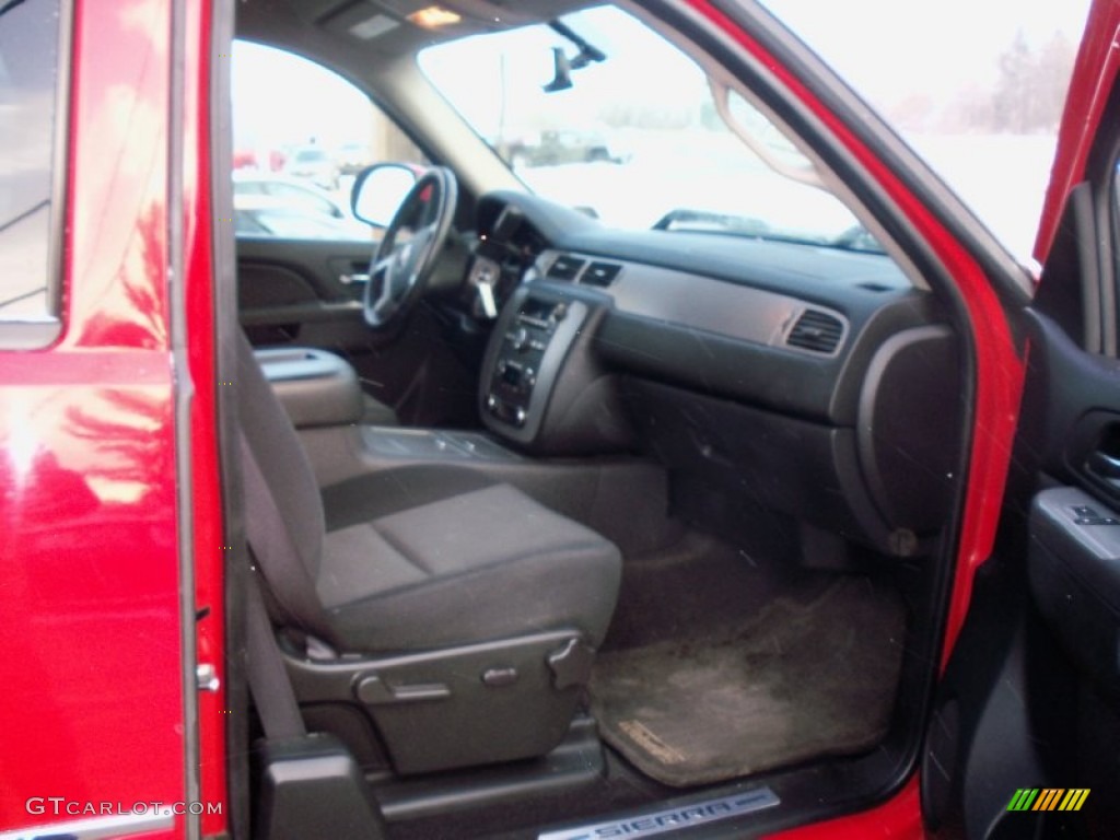 2011 Sierra 1500 SLE Extended Cab 4x4 - Fire Red / Ebony photo #15