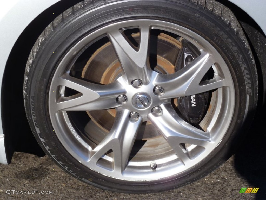 2009 Nissan 370Z Sport Touring Coupe Wheel Photo #76339265