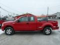2008 Bright Red Ford F150 STX SuperCab 4x4  photo #2