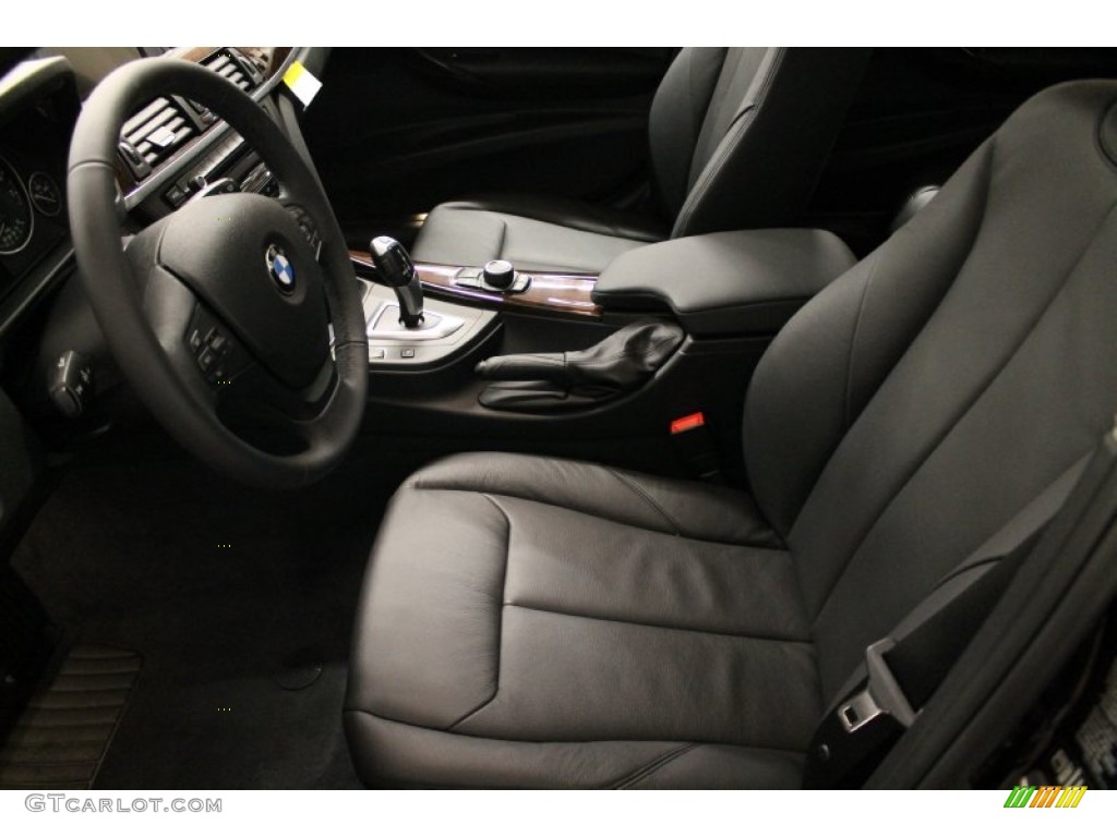 2013 3 Series 328i Sedan - Black Sapphire Metallic / Black photo #8