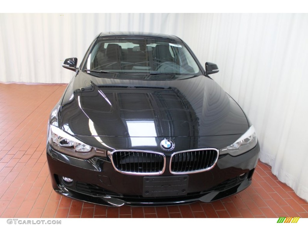 2013 3 Series 328i xDrive Sedan - Jet Black / Black photo #2