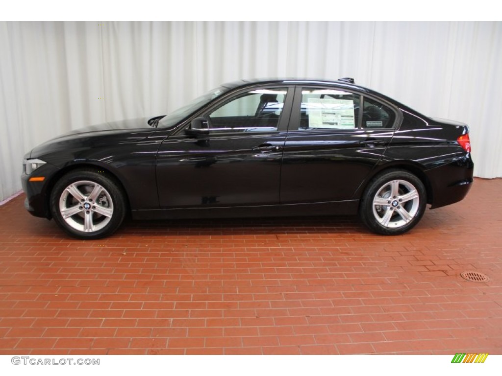 2013 3 Series 328i xDrive Sedan - Jet Black / Black photo #4