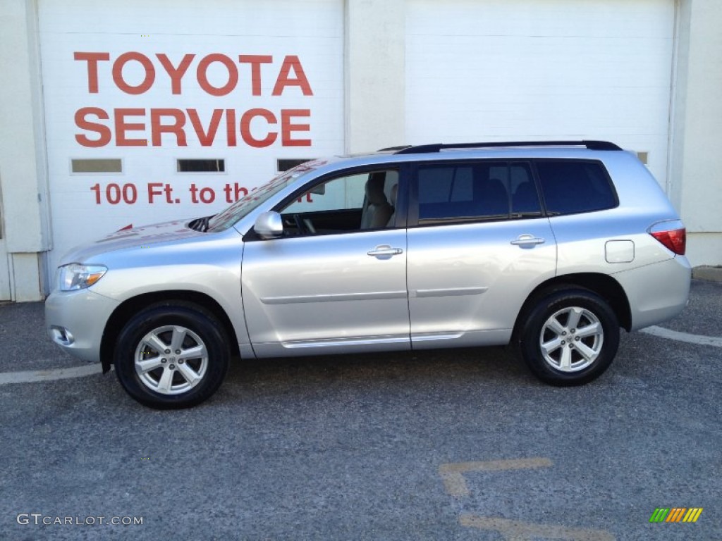 2010 Highlander SE 4WD - Classic Silver Metallic / Ash photo #3