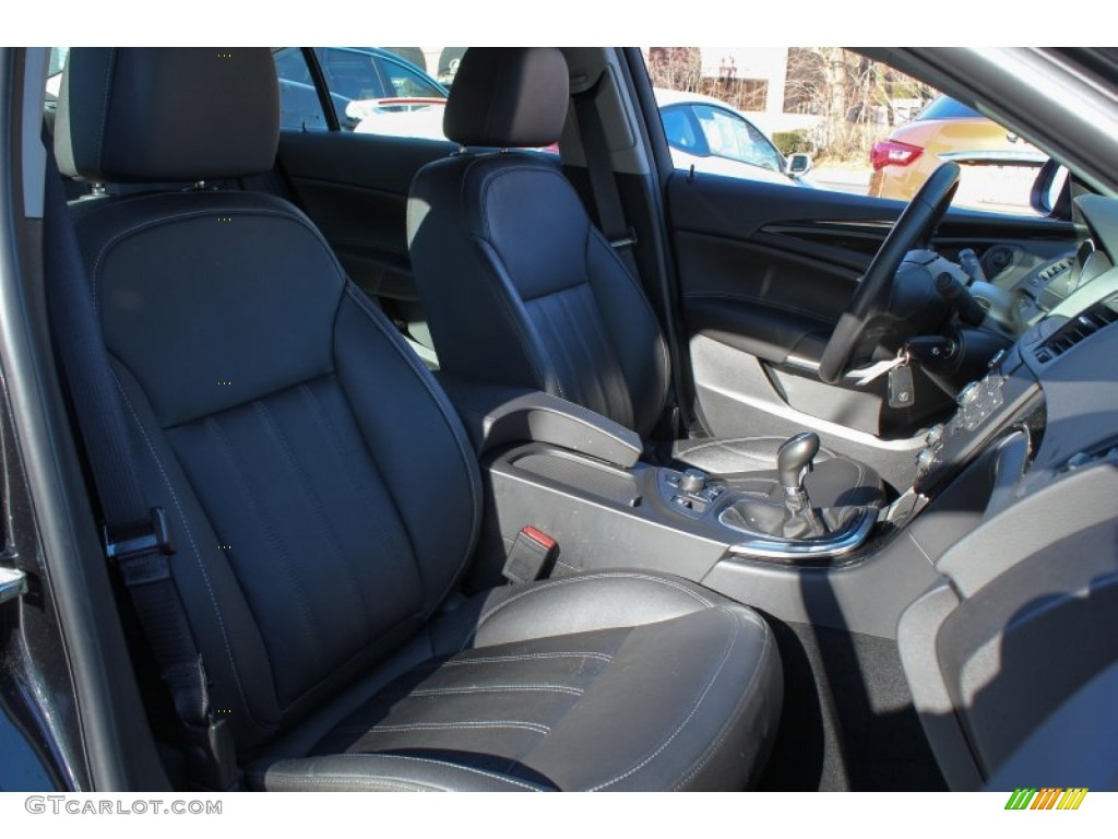 Ebony Interior 2011 Buick Regal CXL Turbo Photo #76342690