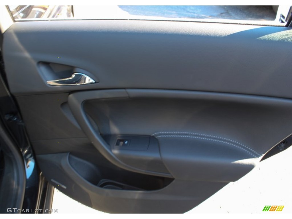 2011 Buick Regal CXL Turbo Ebony Door Panel Photo #76342720