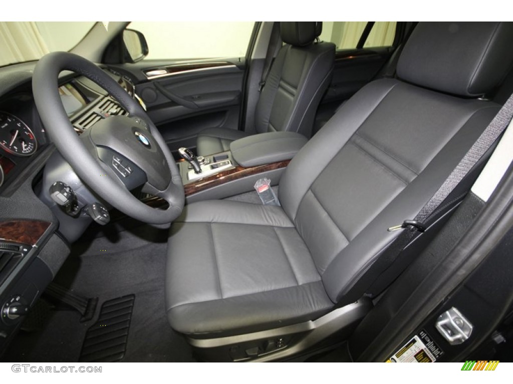 Black Interior 2013 BMW X5 xDrive 35i Premium Photo #76342881