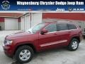 2013 Deep Cherry Red Crystal Pearl Jeep Grand Cherokee Laredo 4x4  photo #1