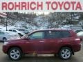 2010 Salsa Red Pearl Toyota Highlander Limited 4WD  photo #2