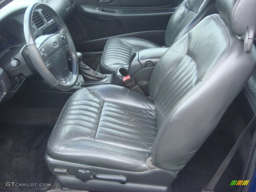 Ebony Black Interior 2004 Chevrolet Monte Carlo SS Photo #76343743