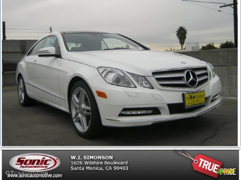 Polar White Mercedes-Benz E