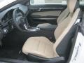 Almond/Black 2013 Mercedes-Benz E 350 Coupe Interior