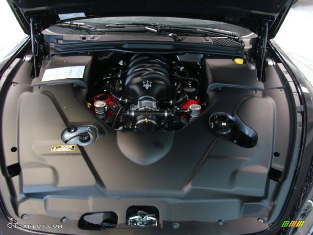 2012 Maserati GranTurismo Convertible GranCabrio Sport Engine Photos