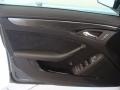 Ebony 2013 Cadillac CTS -V Sport Wagon Door Panel