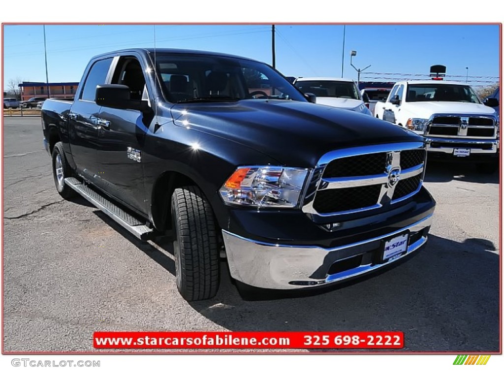 2013 1500 SLT Crew Cab - Maximum Steel Metallic / Canyon Brown/Light Frost Beige photo #10