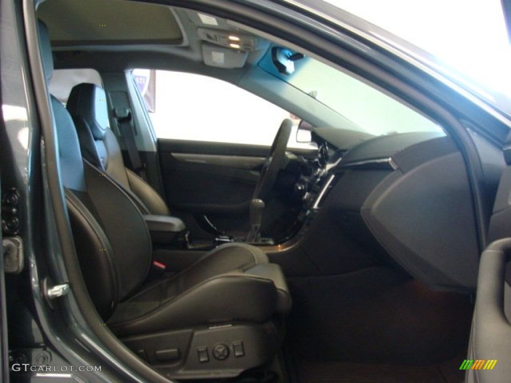 Ebony Interior 2013 Cadillac CTS -V Sport Wagon Photo #76344544