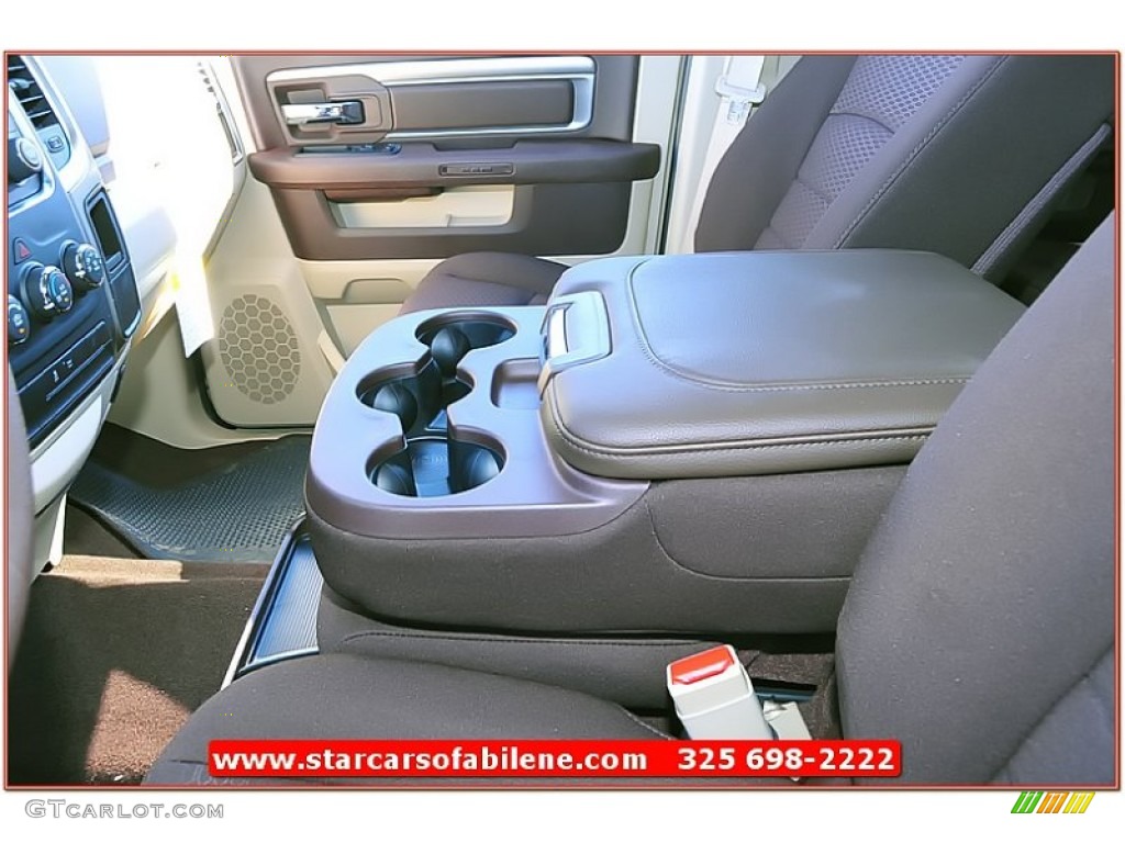 2013 1500 SLT Crew Cab - Maximum Steel Metallic / Canyon Brown/Light Frost Beige photo #18