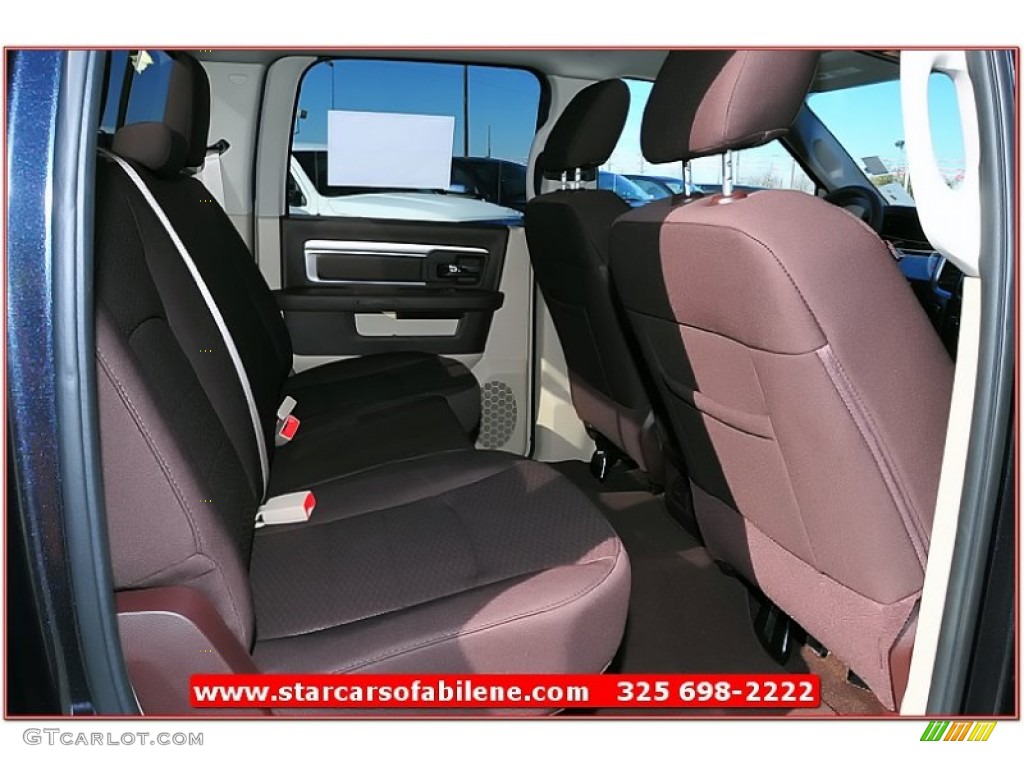 2013 1500 SLT Crew Cab - Maximum Steel Metallic / Canyon Brown/Light Frost Beige photo #23