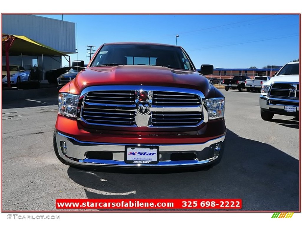 2013 1500 Lone Star Crew Cab - Copperhead Pearl / Black/Diesel Gray photo #12