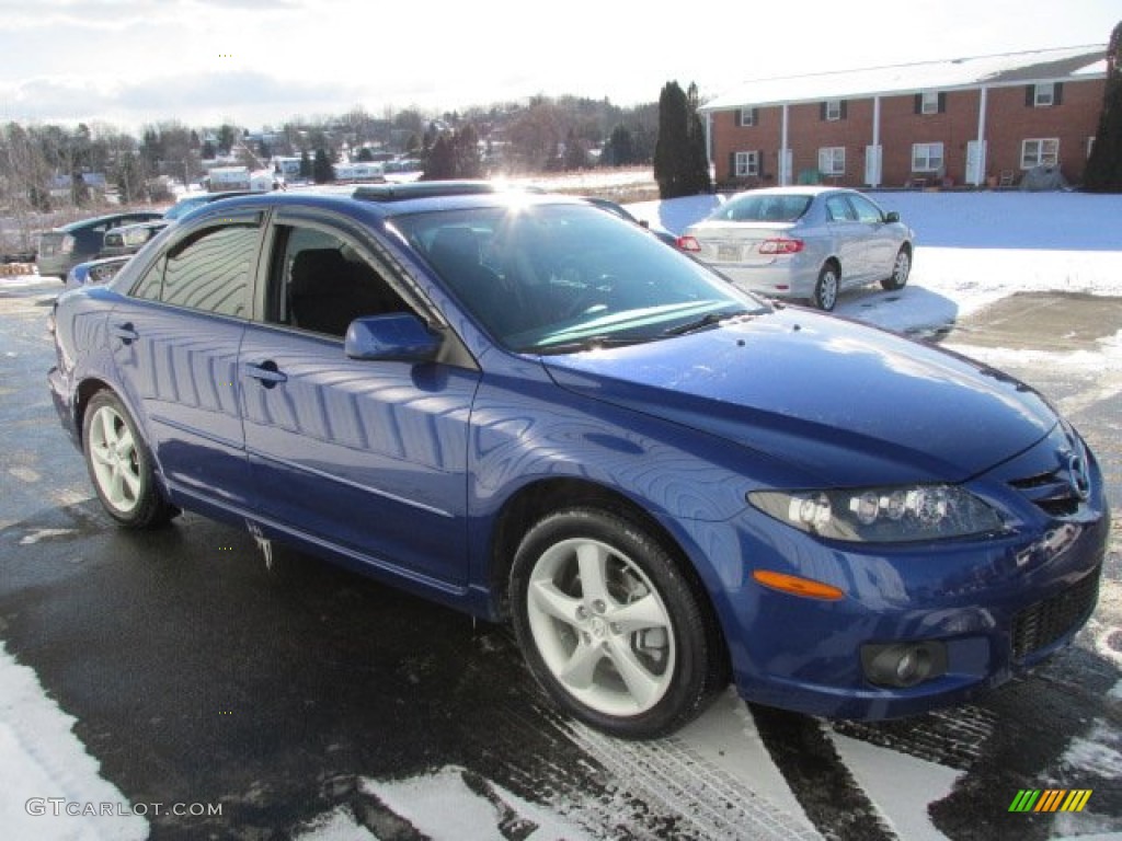 Lapis Blue Metallic 2006 Mazda MAZDA6 s Sport Sedan Exterior Photo #76345378