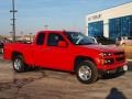 2012 Victory Red Chevrolet Colorado LT Extended Cab  photo #2